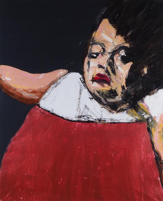 Annoying Girl - 2024 | 92x73cm | acrylic, oil on canvas